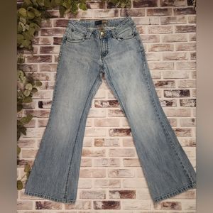 Beau Jeans  Stone Wash Flare Leg Jeans Size 4P   (A10)